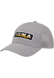 Colosseum Iowa Hawkeyes The Gang CPT Cap Adjustable Hat - Black