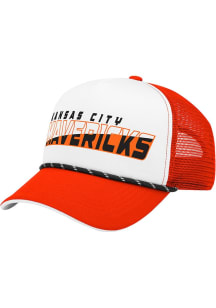 Colosseum Kansas City Mavericks Charlie 750 Cap Adjustable Hat - White