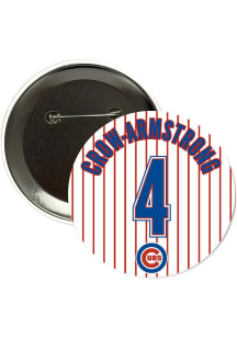 Chicago Cubs 3" Player Button - Light Blue
