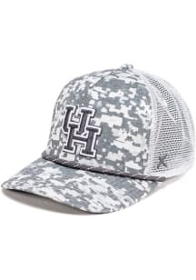 CAPX Houston Cougars Camo Pua Adjustable Hat - Grey