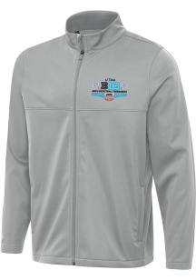 Antigua Big Ten Mens Grey 2026 Big Ten Basketball Tournament Light Weight Jacket