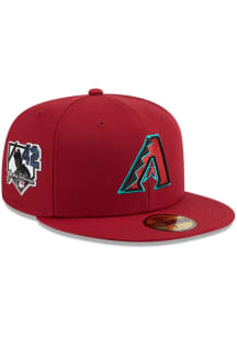 New Era Arizona Diamondbacks Mens Red 2026 Jackie Robinson Day  59FIFTY Fitted Hat