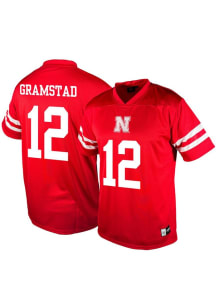 Genuine Collective Nebraska Cornhuskers Red NIL Football Jersey