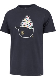 47 Milwaukee Brewers Navy Blue Ice Cream Short Sleeve Fashion T Shirt
