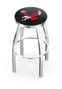 Eastern Washington Eagles Chrome Pub Stool - Silver