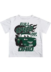 Vive La Fete Ohio Bobcats Infant Full Speed Short Sleeve T-Shirt White