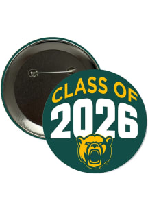 Baylor Bears 3" Class of 2026 Button - Green