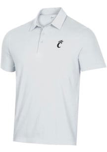 Gear For Sports Cincinnati Bearcats Mens White Soft Cotton Short Sleeve Polo