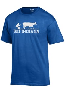 Gear For Sports Indiana Blue Ski Indiana Short Sleeve T Shirt