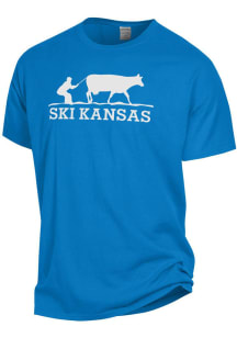 Gear For Sports Kansas Blue Ski Short Sleeve T Shirt