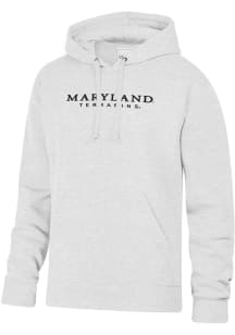Gear For Sports Maryland Terrapins Mens Grey Arch Name Twill Long Sleeve Hoodie