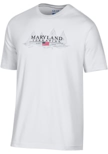 Gear For Sports Maryland Terrapins White Coastal Short Sleeve T Shirt