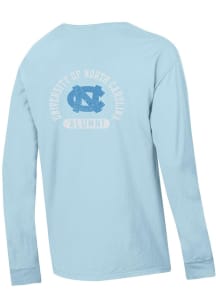 Gear For Sports North Carolina Tar Heels Carolina Blue Alumni Comfort Wash Long Sleeve T Shirt