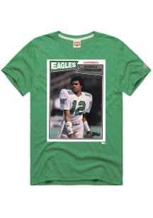 Randall Cunningham Philadelphia Eagles Kelly Green 1987 Topps Short Sleeve Fashion Player T Shirt