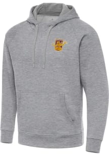 Antigua Detroit City FC Mens Grey Victory Long Sleeve Hoodie