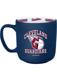 Cleveland Guardians Stripe Ceramic Mug - Navy Blue