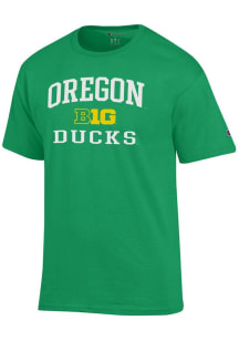 Champion Oregon Ducks Kelly Green Big Ten Jersey Short Sleeve T Shirt