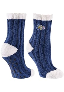 Drexel Dragons Warm fuzy Womens Quarter Socks