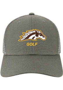 Legacy Western Michigan Broncos Golf Mid Pro Snap Trucker Adjustable Hat - Charcoal