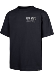 47 Penn State Nittany Lions Navy Blue Under Bar Football Foundation Short Sleeve Fashion T Shirt
