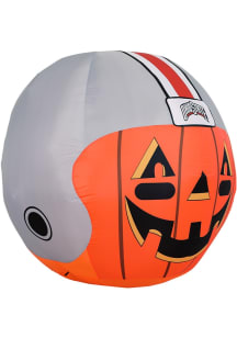 Ohio State Buckeyes Orange Outdoor Inflatable self inflate jack o lantern with team helmet and nam..