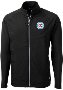Cutter and Buck Chicago Fire Mens Black Adapt Eco Medium Weight Jacket