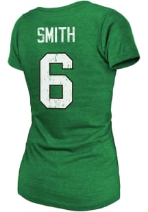 Devonta Smith Philadelphia Eagles Womens Kelly Green Triblend Player T-Shirt