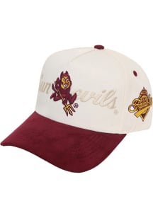Arizona State Sun Devils Team Script Adjustable Hat - Ivory