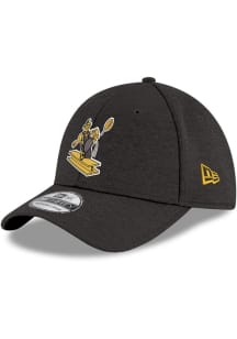 New Era Pittsburgh Steelers Mens Black Retro GCP 39THIRTY Flex Hat