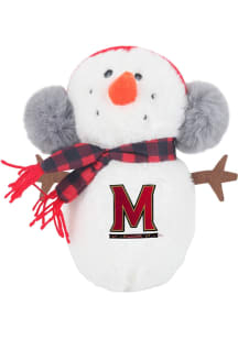 Maryland Terrapins 10" Snowman Decor
