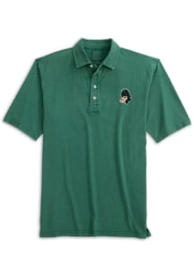 Johnnie O Michigan State Spartans Mens Green Coastal Vault Short Sleeve Fashion Polo