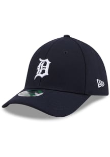 New Era Detroit Tigers Mens Navy Blue MLB Player Replica 39THIRTY M-Crown Flex Hat