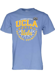 Blue 84 UCLA Bruins Light Blue 2026 Women's Basketball National Champions Short Sleeve T Shirt
