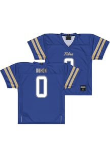 Kyran Duhon  Campus Ink Tulsa Golden Hurricane Blue NIL Football Jersey