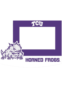 TCU Horned Frogs 4x6 Standee Mascot Picture Frame - Purple