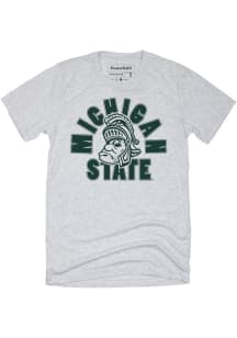 Homefield Michigan State Spartans Grey Vintage Sparty Short Sleeve Fashion T Shirt