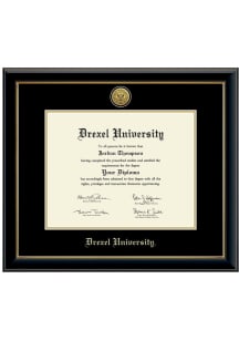 Drexel Dragons Team Logo Diploma Frame - Blue