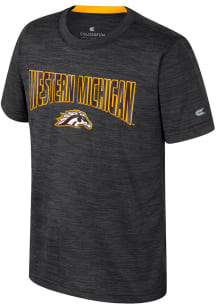 Colosseum Western Michigan Broncos Youth Grey Rylos Short Sleeve T-Shirt