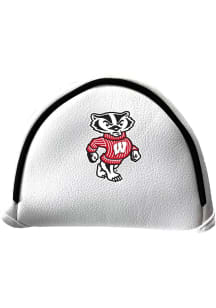 Wisconsin Badgers White Mallet Putter Cover