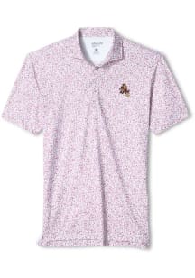 Johnnie O Arizona State Sun Devils Mens Maroon Gridiron Short Sleeve Fashion Polo