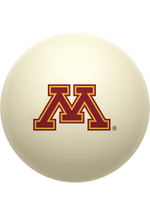 Minnesota Golden Gophers Team Logo Cue Billiard Balls
