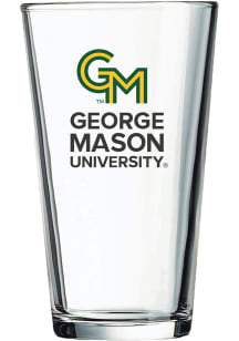 George Mason University  Pint Glass - White
