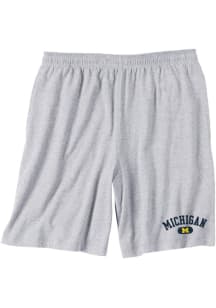 Michigan Wolverines Mens Grey  Shorts