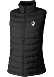 Columbia Indiana Hoosiers Womens Black Powder Lite Vest