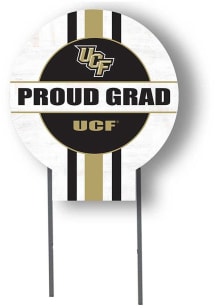 UCF Knights KH Sports Fan Grad graduation graphic Yard Sign - White