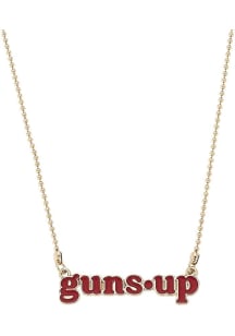 Texas Tech Red Raiders Enamel Slogan Necklace