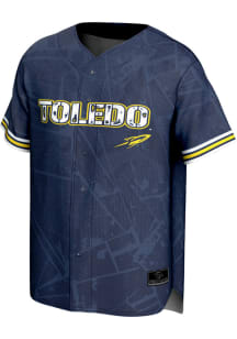 ProSphere Toledo Rockets Mens Navy Blue Vigor Baseball Baseball Jersey
