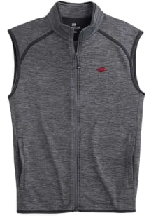 Southern Tide Arkansas Razorbacks Mens Black Baybrook Sleeveless Jacket