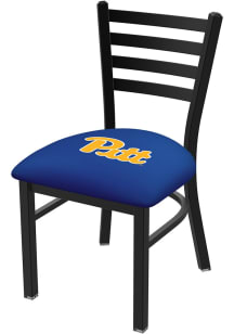 Pitt Panthers Stationary Black Wrinkle Finish Pub Stool - Black