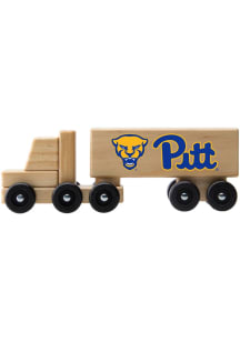 Pitt Panthers Wooden Semi Car